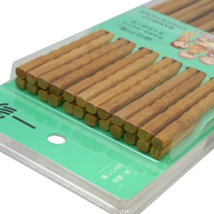 Set Chinese eetstokjes, 12 paar, bamboe - Yesjoy