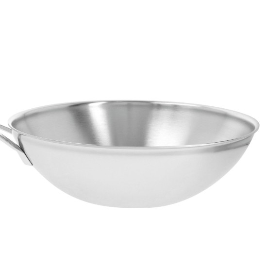 Wokpan, roestvrij staal, 30 cm, "5-Plus" - Demeyere