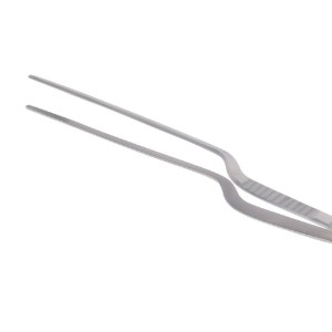Curved tweezers, 20 cm - "de Buyer" brand