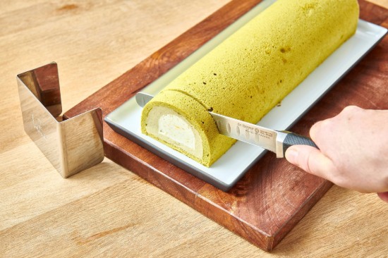 Santoku-snijmes, 16 cm, roestvrij staal - merk "de Buyer"