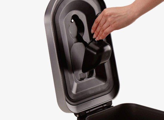 Pet food bin, stainless steel, 30 L - simplehuman