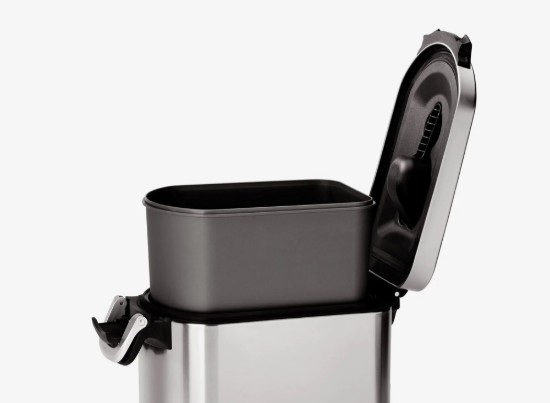Pet food bin, stainless steel, 30 L - simplehuman