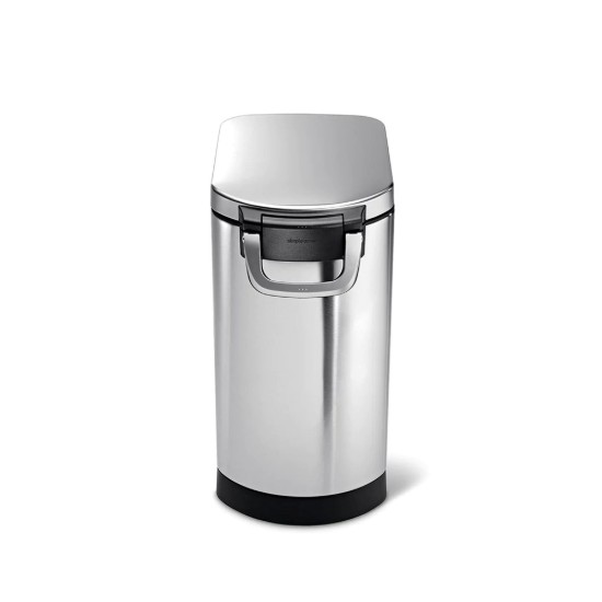 Pet food bin, stainless steel, 30 L - simplehuman