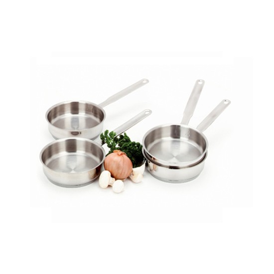 Komplekt 4 minipannist "Resto", roostevaba teras - Demeyere