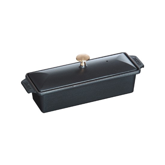 Terrine schaal, gietijzer, 30x11 cm, Black - Staub
