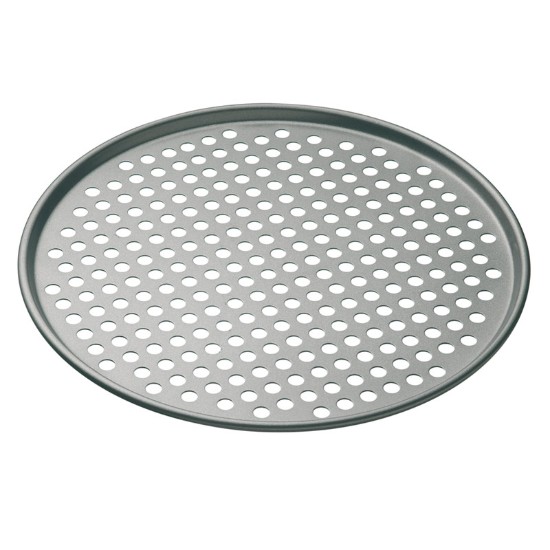 Pizzaplaat, geperforeerd, 33 cm, staal - van Kitchen Craft