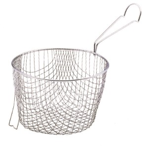 Deep frying basket, stainless steel, 20 cm - Kitchen Craft