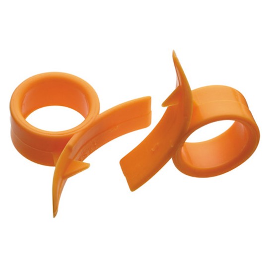 Set van 2 gebruiksvoorwerpen voor het schillen van sinaasappelen, kunststof - Kitchen Craft