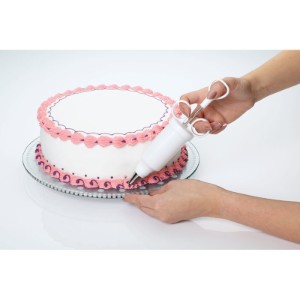 Piatto rotante, 30 cm, in vetro - Kitchen Craft