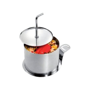 Set van 4 ronde rvs mallen, 7,5 cm - Westmark