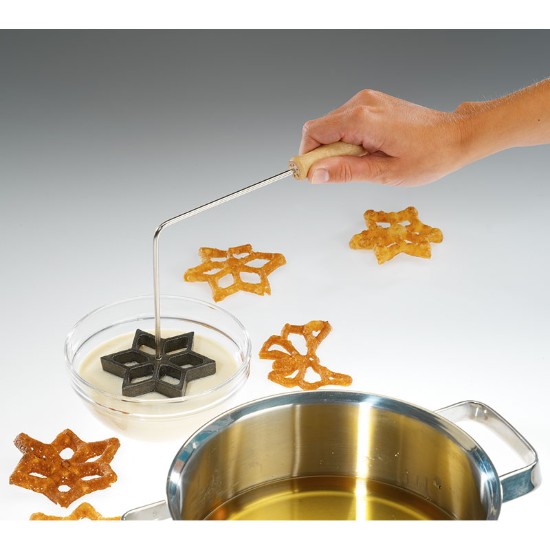 Utensile con 3 stampi per decorare cialde - Westmark
