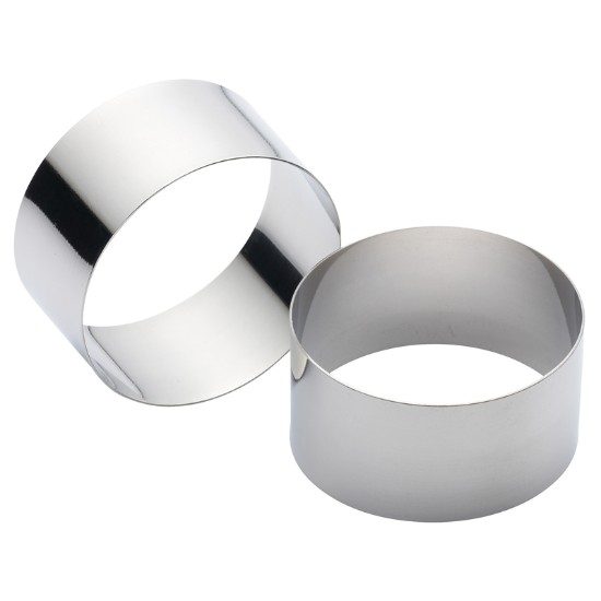Set di 2 stampi rotondi, 7 cm - di Kitchen Craft