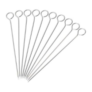 Set van 10 spiesen voor rollade, 10 cm, roestvrij staal - Westmark