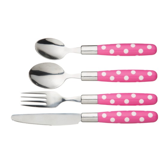 Set van 4 bestek voor kinderen - Kitchen Craft