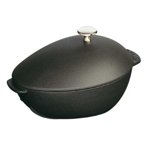 Pentola per capesante, ghisa, 25 cm/2L, Black - Staub 