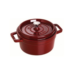 Cocotte cooking pot, cast iron, 22 cm/2.6L, Grenadine - Staub 