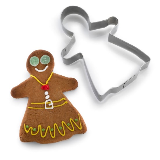 Set 4 stampi per torte, in acciaio inox - Kitchen Craft