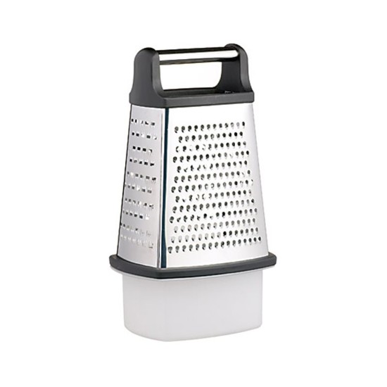 Multifunctionele rasp, met container, roestvrij staal - Kitchen Craft
