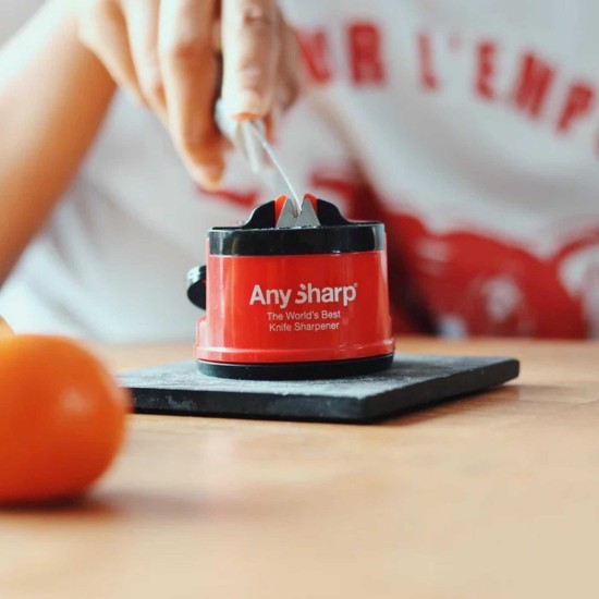 Aiguiseur de couteaux, "Premium", Red - AnySharp