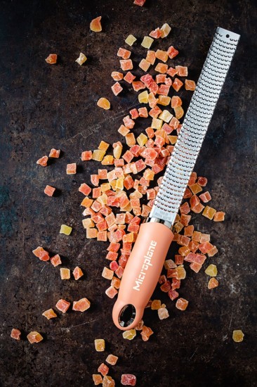 Râpe, inox chirurgical, 30,5 x 3,3 cm, Cinnamon Orange - Microplane