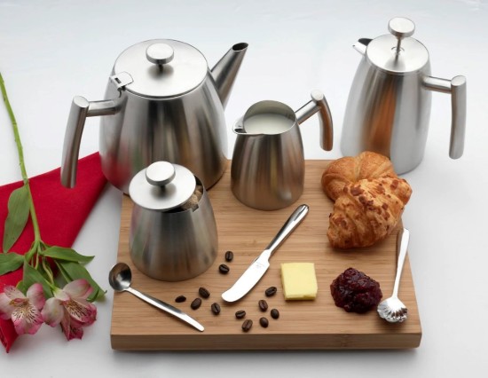 French-Press-Kaffeebereiter, 800 ml, Edelstahl, „Café Stal“ – Grunwerg