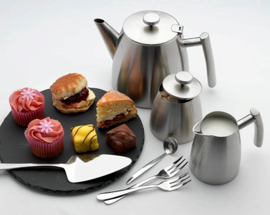 French-Press-Kaffeebereiter, 800 ml, Edelstahl, „Café Stal“ – Grunwerg