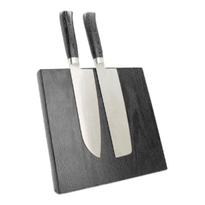 Supporto magnetico per 5 coltelli, nero - Grunwerg
