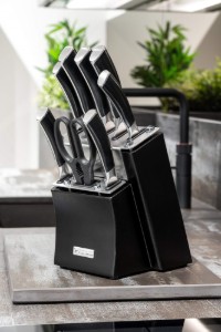 9-delige keukenmessenset "Rockingham Forge Equilibrium" - Grunwerg