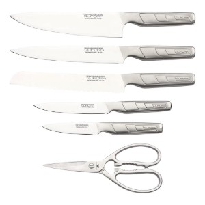 Messenset, 7 stuks, staal, "Rockingham Forge" - Grunwerg