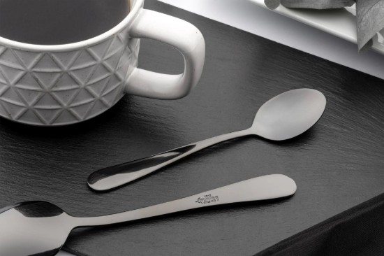 Cutlery set, stainless steel, 16 pieces, "Windsor", black - Grunwerg