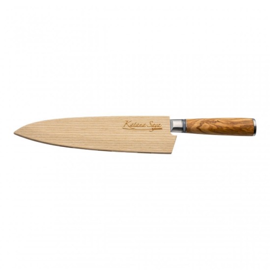 Gyuto-Messer, Stahl, 20 cm, "Katana Saya" - Grunwerg