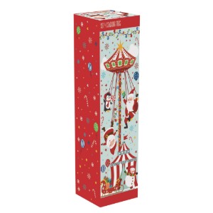 Set di 4 tazze in porcellana, 275 ml, "SANTA'S CAROUSEL" - Easy Life brand