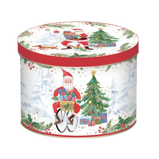 Mug in porcellana, 350 ml, "JOYFUL SANTA" - marchio Easy Life