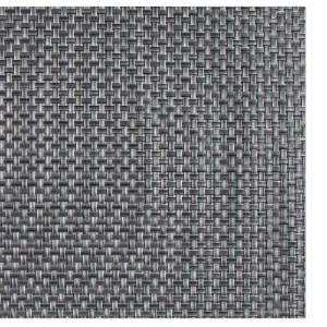 Set van 4 tafelmatten, Grijs, 45 × 30 cm