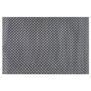 Set van 4 tafelmatten, Grijs, 45 × 30 cm
