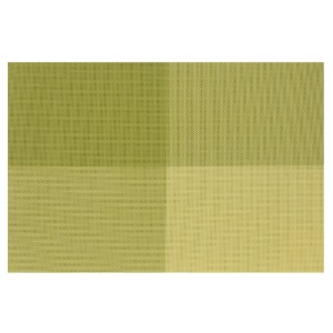 Set van 4 tafelmatten, Groen, 45 × 30 cm