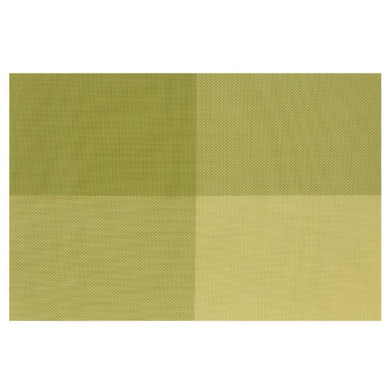 Set van 4 tafelmatten, Groen, 45 × 30 cm