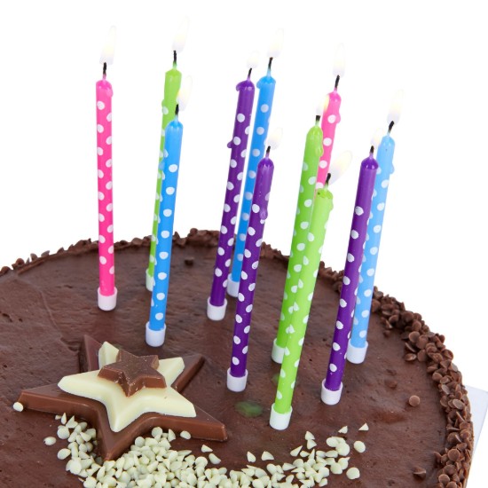 Set di 24 candele di compleanno - di Kitchen Craft
