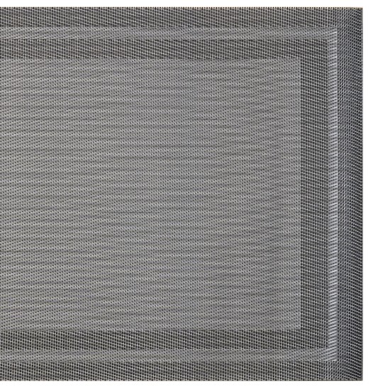 Set med 4 bordsunderlägg, 45 x 30 cm, Grå