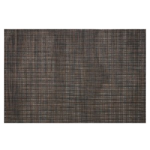 Set di 4 tovagliette, 45 x 30 cm, nero/marrone