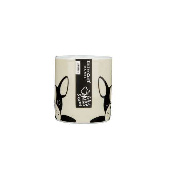 Ceasca espresso "French bulldog" din portelan, 80 ml - Kitchen Craft