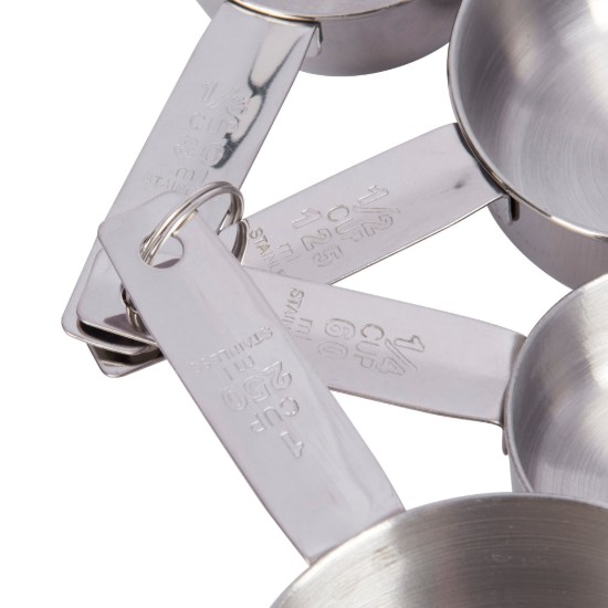 Set de 4 cucharas para medir ingredientes, acero inoxidable – Kitchen Craft