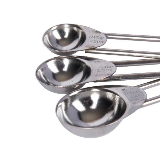 Set 4 linguri de masura, otel inoxidabil - Kitchen Craft