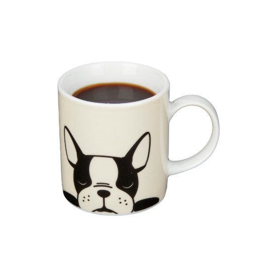 Ceasca espresso "French bulldog" din portelan, 80 ml - Kitchen Craft
