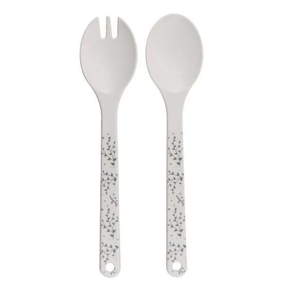 Set van 2 saladebestek, gerecycled plastic, "Natural Elements" - Kitchen Craft