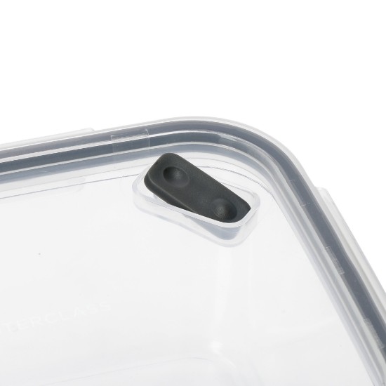 Set med 4 "Eco Smart Snap" matförvaringsbehållare, "MasterClass" – Kitchen Craft