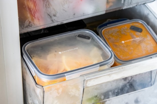 Set med 4 "Eco Smart Snap" matförvaringsbehållare, "MasterClass" – Kitchen Craft