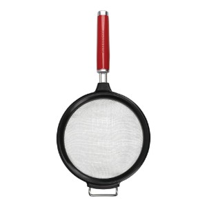 Stainless steel strainer, 18cm, "Empire Red" - KitchenAid brand