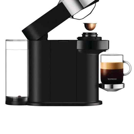 1500 W espressomachine, "VertuoNext Deluxe", Chrome - Nespresso