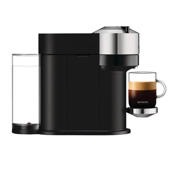 1500 W espressomachine, "VertuoNext Deluxe", Chrome - Nespresso